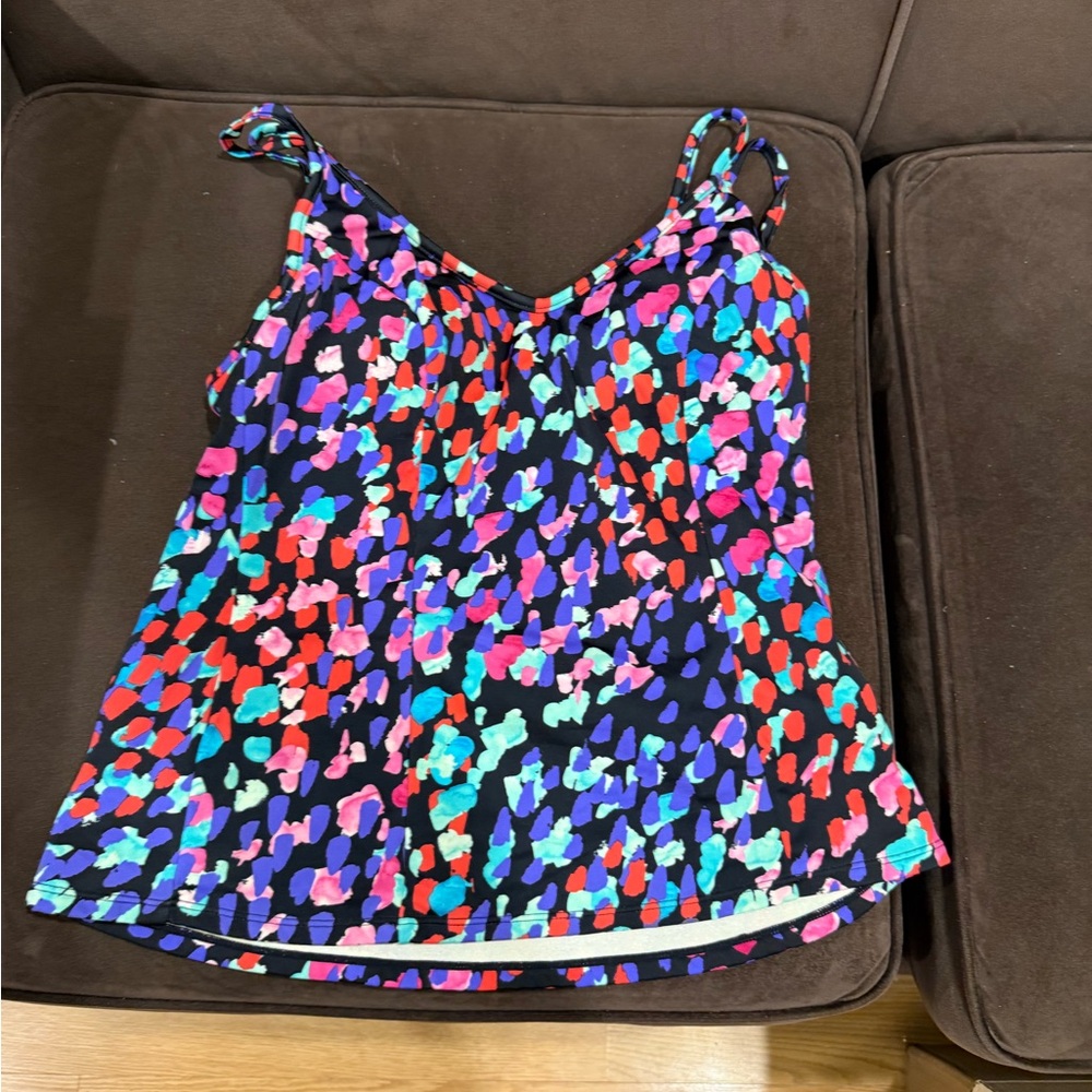 Miraclesuit Multicolor Swim Tankini Top